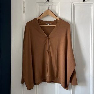 COS washable merino oversized cardigan